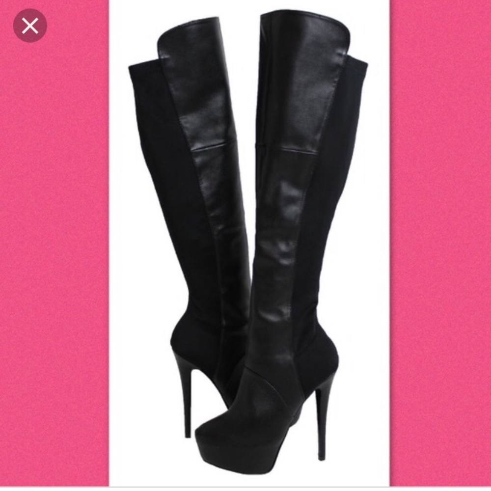 steve madden high heel keen boots 5050 style, 6